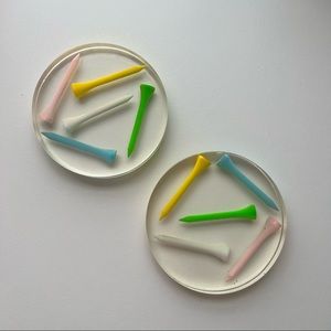 Two Tart by Taylor Golf Tee Coasters